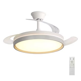 Lámpara de techo con ventilador invisible inteligente por 31,10€