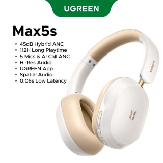 Audífonos Bluetooth UGREEN MAX5S ANC Over-Ear por $652 en AliExpress