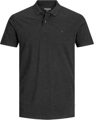 JACK & JONES zwarte polo voor €11,51 bij Amazon