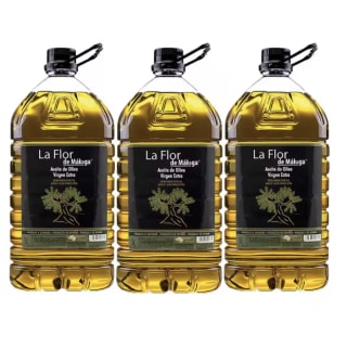 3 Aceites de Oliva Virgen Extra La Flor De Malaga 5 Litros por 55,23€