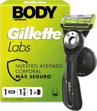 GilletteLabs Body + Intimate maquinilla corporal (1 cabezal) por 9,99€ en Amazon