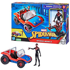 Spider-Man F5620 Spider-Mobile 15 cm con figura articulada Miles Morales por 6.99€