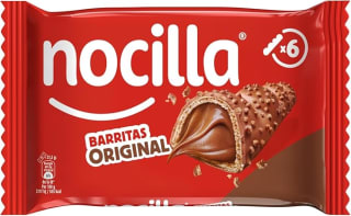 Nocilla Barritas Original 6 Unidades 129g por 1,70€