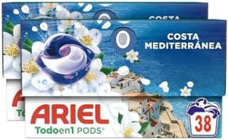 Ariel PODS Brisa Marina Jazmín Detergente 38 Lavados por 10,44€