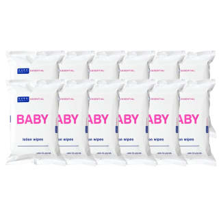 Europrofit Essential Baby Lotiondoekjes (12 x 72) voor €8,99 bij Kruidvat