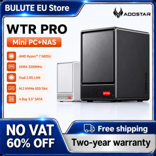 AOOSTAR WTR PRO Mini PC NAS (Ryzen 7 5825U) pour 332,80€ chez AliExpress