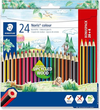 STAEDTLER Noris colour 185 (24 colores) por 3,95€ en Amazon