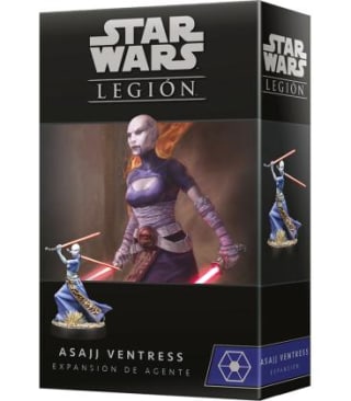 Star Wars Legion: Asajj Ventress (Expansión de Agente) por 9€
