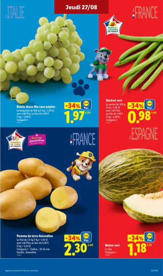 Tomate grappe pour 1,69€ chez Lidl