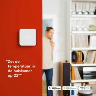 tado° Slimme Thermostaat Starter Kit V3+ & 2 Radiatorknoppen voor €119 bij iBOOD