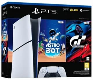 PS5 Digital 825 GB + Astro Bot y Gran Turismo 7 por $6,944 | Bodega Aurrera