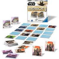 Juego de mesa Ravensburger - Memory® Versión Star Wars Mandalorian, 72 Tarjetas 12.65
