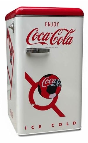 Frigobar Coca Cola 3.0 Retrocream por $2,499 | Home Depot