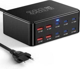 Sefitopher Chargeur USB C 330 W (10 ports) pour 23,87€ chez Amazon