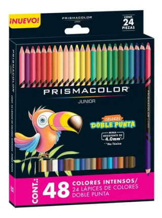 Lápices Colores x24 Junior por $193 | Mercado Libre (Oferta)