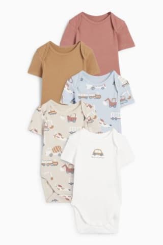Pack de 5 - vehículos - bodies para bebé Exclusivo online por 14.99€