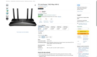 TP-Link Archer AX10 Wi-Fi 6 por $645 | Oferta Amazon
