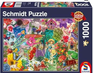 Puzzle 1000 Piezas marca Schmidt Spiele 57383 Happy Gardening por 8.82€