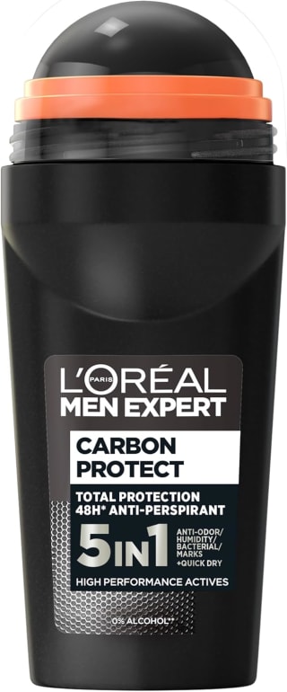L'Oréal Men Expert Carbon Protect Desodorante Roll-On XXL 100 ml por 3,80€ en Amazon