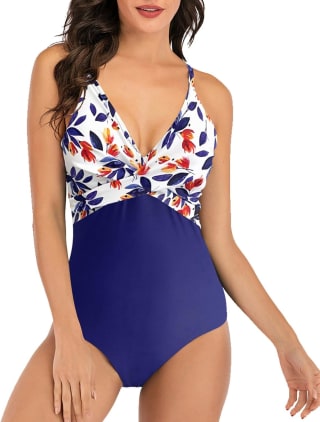 WEIMEY traje de baño para mujer (una pieza) por $96 en Amazon
