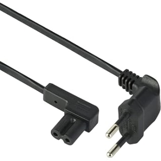 Goobay 73020 câble d'alimentation 3 m C7 coudé pour 3,86€ chez Amazon