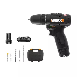 WORX WX121 12V Brushless Impact Drill Kit + 2 Batteries & Charger £44.99 w/Code