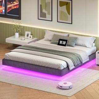 HOOBRO Cadre de Lit 180 x 200 cm pour 42,53€ chez Amazon