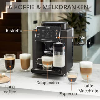Sensation Milk M50 EA9129 volautomatische koffiemachine voor €260,28 bij Tefal
