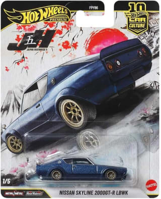 Hot Wheels Collector Cultura Automotriz Nissan Skyline 2GT-R por $142 en Amazon
