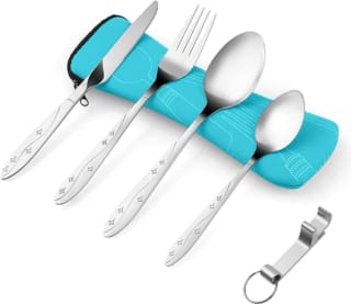 Vicloon 6PCS cubiertos para llevar de camping por 5,99€ en Amazon