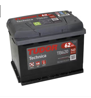 Batería Tudor TB620 62.0 H5 por 47,19€