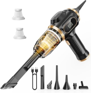 Scstartx portable car handheld vacuum for £8.69 at Amazon