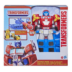 Transformers Jumbo Jet Wing Racer Multicolor con Bumblebee y conversión fácil a 9.99€
