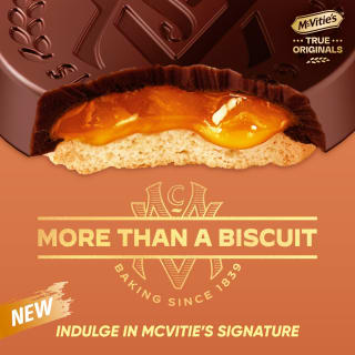 McVitie's Signature Dark Chocolate Rounds Biscuits 109g for £0.95 at Tesco