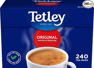 Tetley Original Black Tea Bags - 240 Teabags - With Voucher