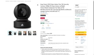 Cámara Kasa Smart EC71 por $467 | Descuento Amazon