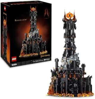 LEGO Icons Le Seigneur des Anneaux : Barad-dûr 10333 pour 396,13€ chez Amazon