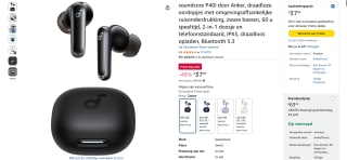 Anker Soundcore oordopjes voor €37,96