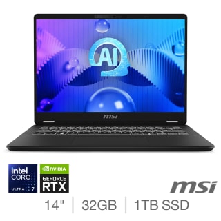 MSI Prestige 14 AI Studio Laptop £699.99