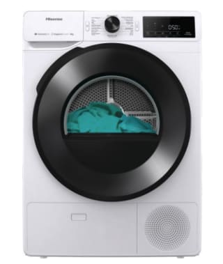 Hisense DH3V800UW/BLX Warmtepompdroger voor €349 bij Ibood