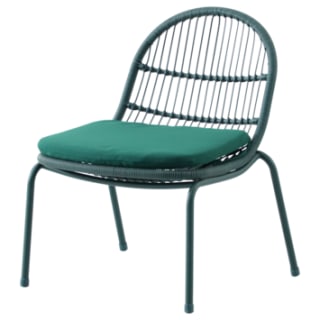 KARWEI fauteuil Indy legergroen metaal voor €21 bij Karwei