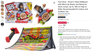 Tech Deck - Shred n' Blast Sk8Board voor €9,29 bij Amazon