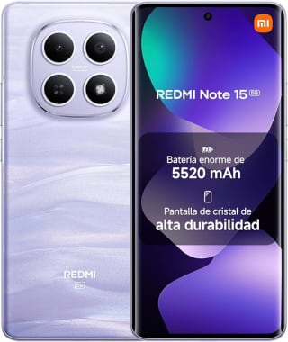Móvil Xiaomi Redmi Note 15 5G de 8GB/256GB por 216.03€