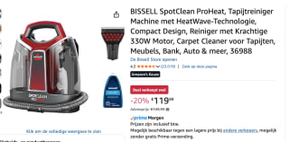 Bissell SpotClean Pro voor €119,99 bij Amazon