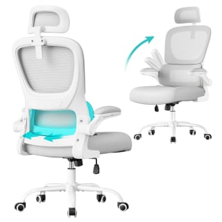SONGMICS ergonomische bureaustoel met lenden- en hoofdsteun voor €64,59 bij Songmics
