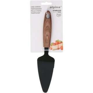 Alpina taartserver (25 cm, zwart RVS) voor €0,90 bij Joybuy