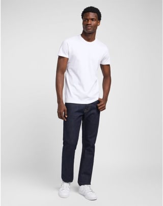 Lee Twin Pack Crew Slim heren T-shirt (2-pack) voor €11,90 bij Bol