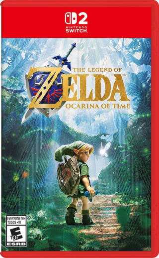 The Legend of Zelda: Ocarina of Time para NS2 por $1,550 en Amazon