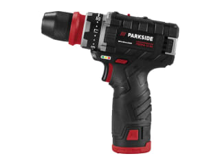 PARKSIDE PERFORMANCE 12V Cordless Drill Driver Starter Set (43-piece) for £39.99