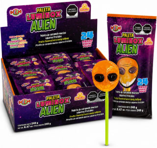 Paleta Luminox Alien Las Delicias (24 pzas) por $82.44 en Amazon